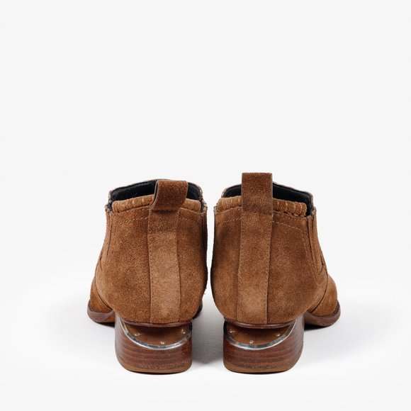 Alexander Wang Brown Suede Kori Boot - Picture 3 of 10